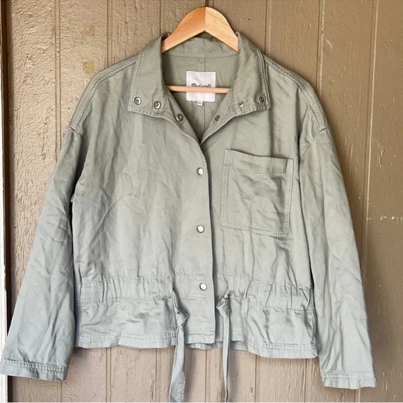 Madewellsouthlake Women's Sage military Green Jacket